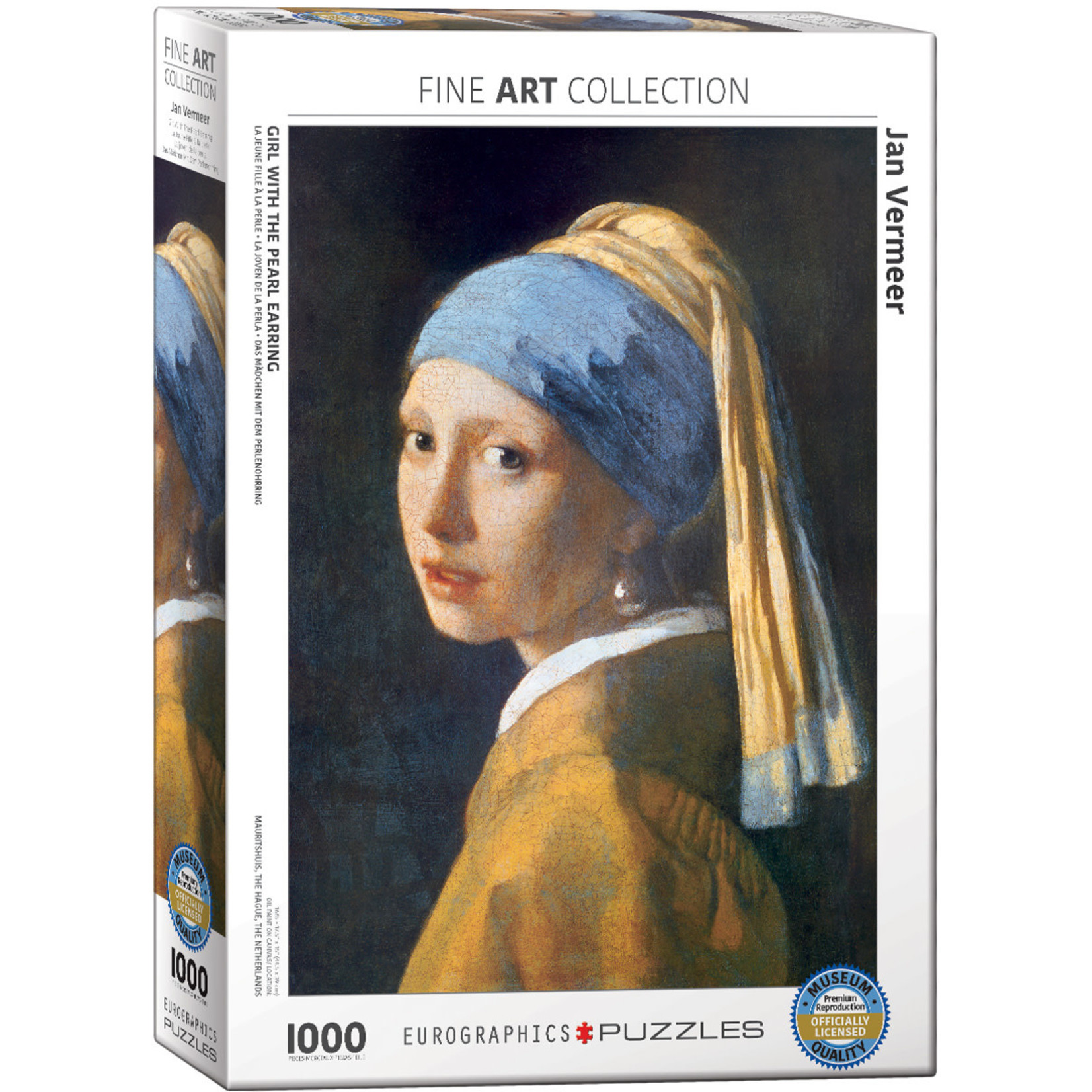 Eurographics Girl with the Pearl Earring - Vermeer