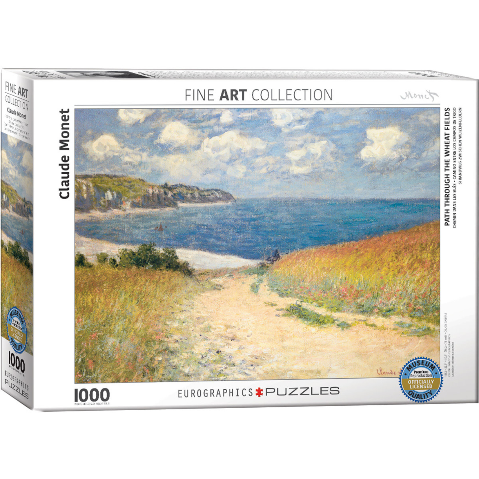 Eurographics Path Through the Wheat Fields - Monet