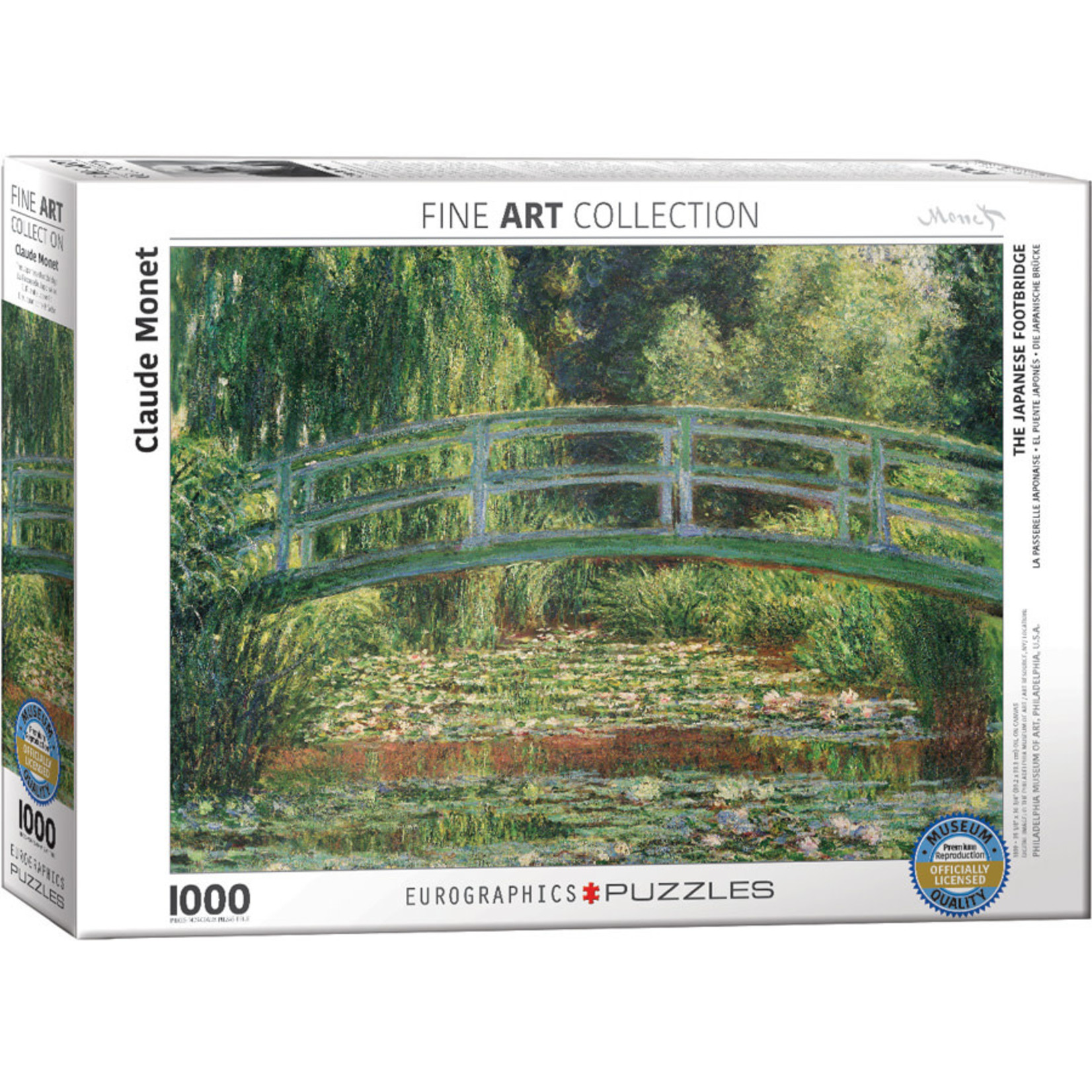Eurographics The Japanese Footbridge - Monet