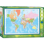 Eurographics Modern Map of the World