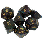 Shadow Gold Lustrous Dice Set