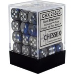 Blue Steel White Gemini 12mm D6 Block (36)