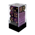 Black & Purple Gemini 16mm D6 Block (12)