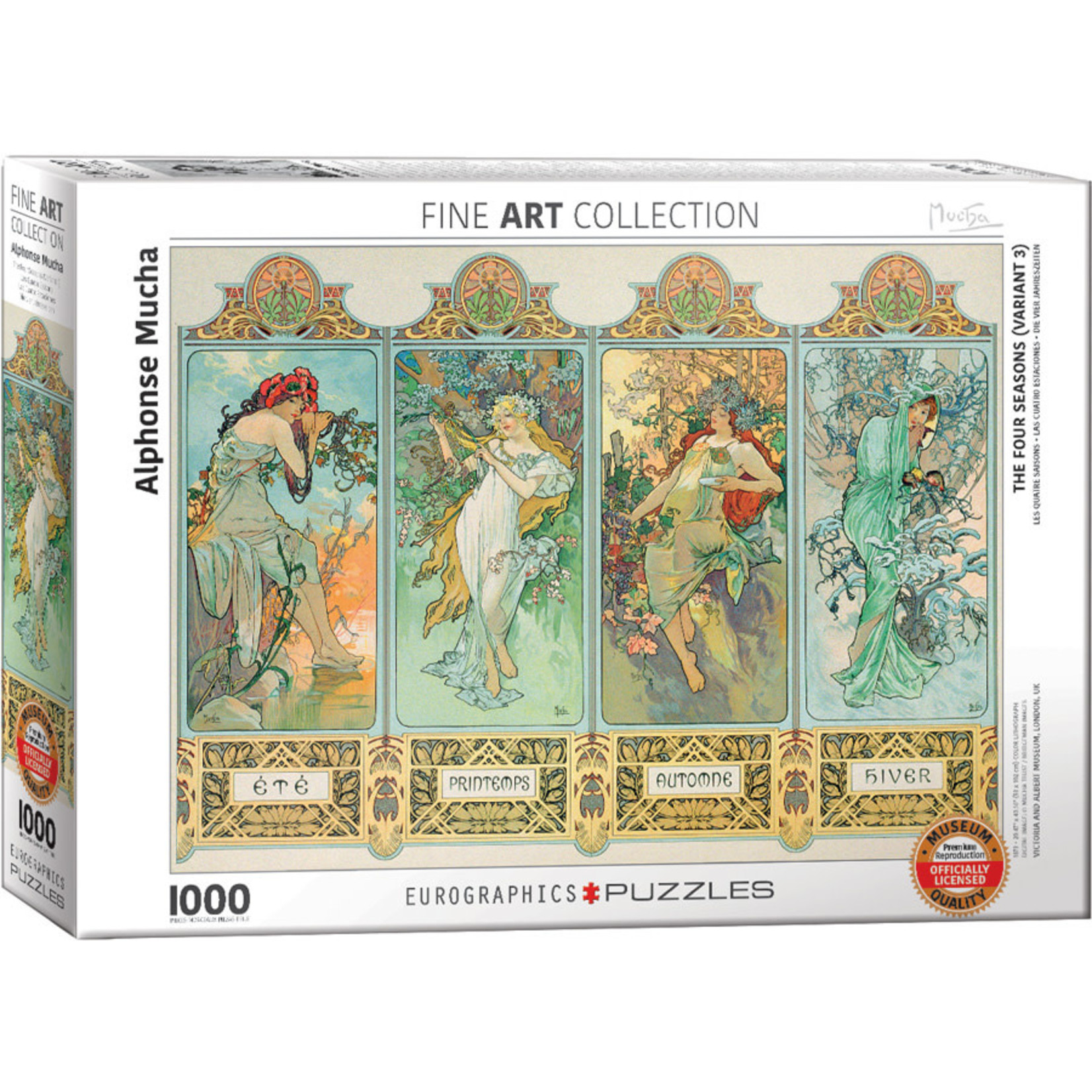 Eurographics The Four Seasons - Mucha