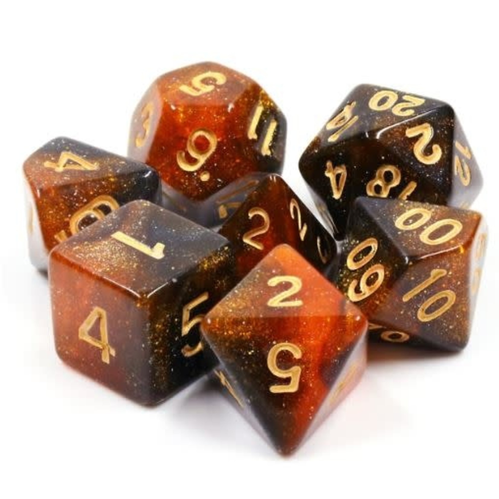 Goblin Dice Forge Fire Dice Set