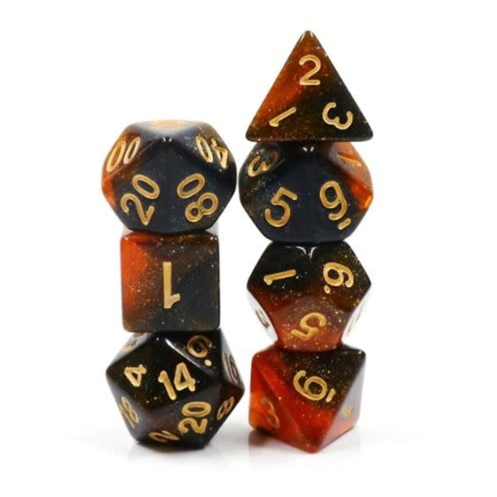 Goblin Dice Forge Fire Dice Set