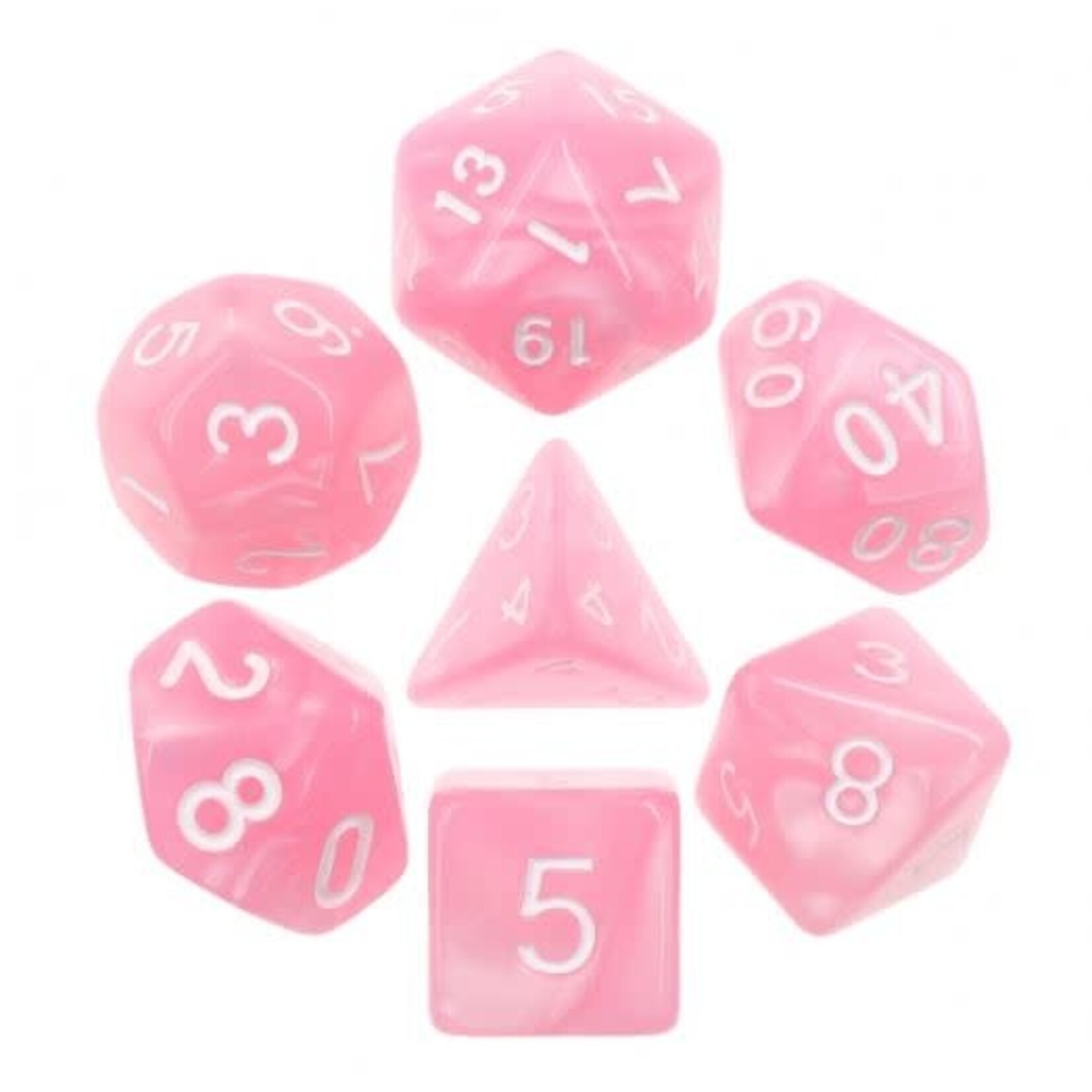 Goblin Dice Pink Pearl Dice Set
