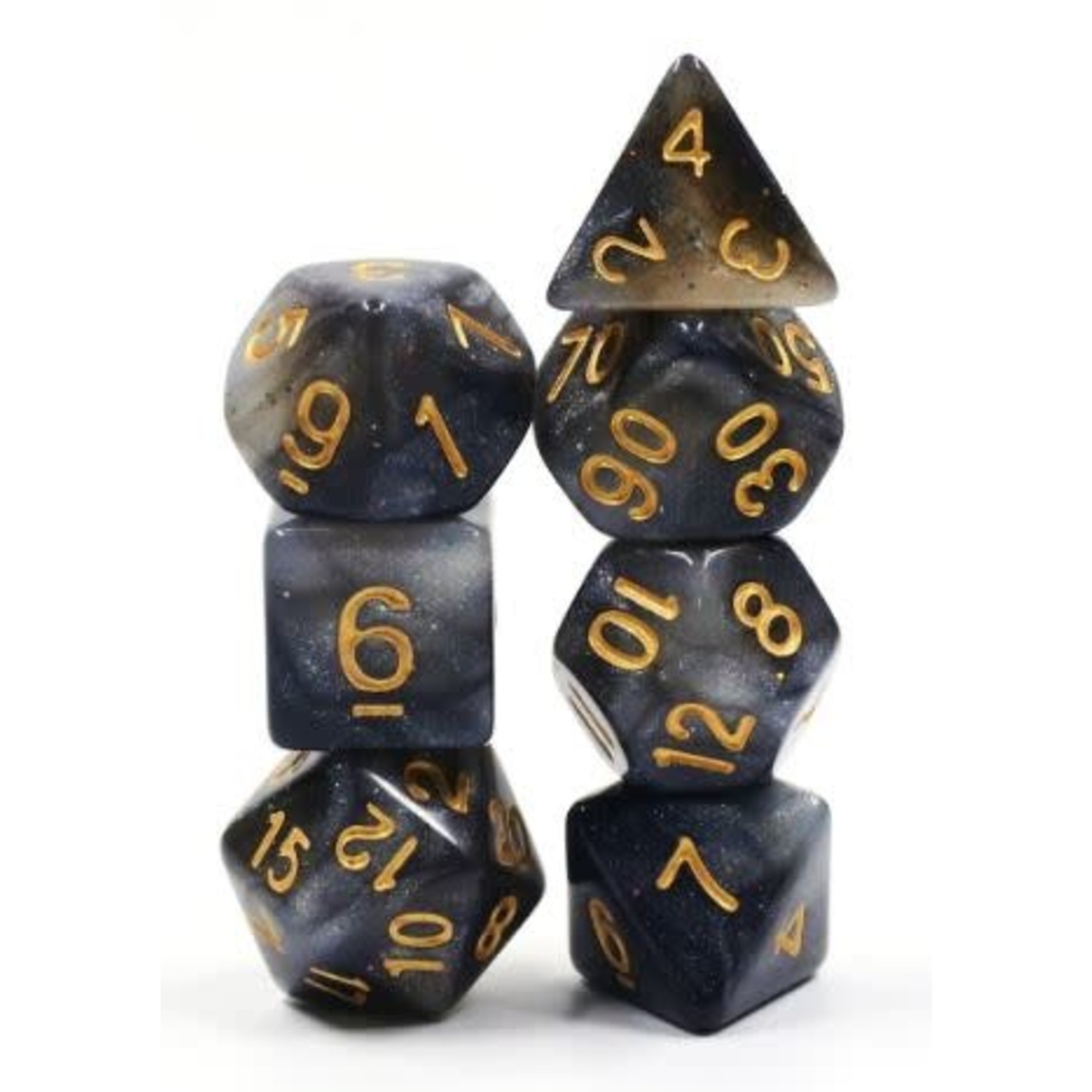 Goblin Dice Ghostly Glitter Dice Set