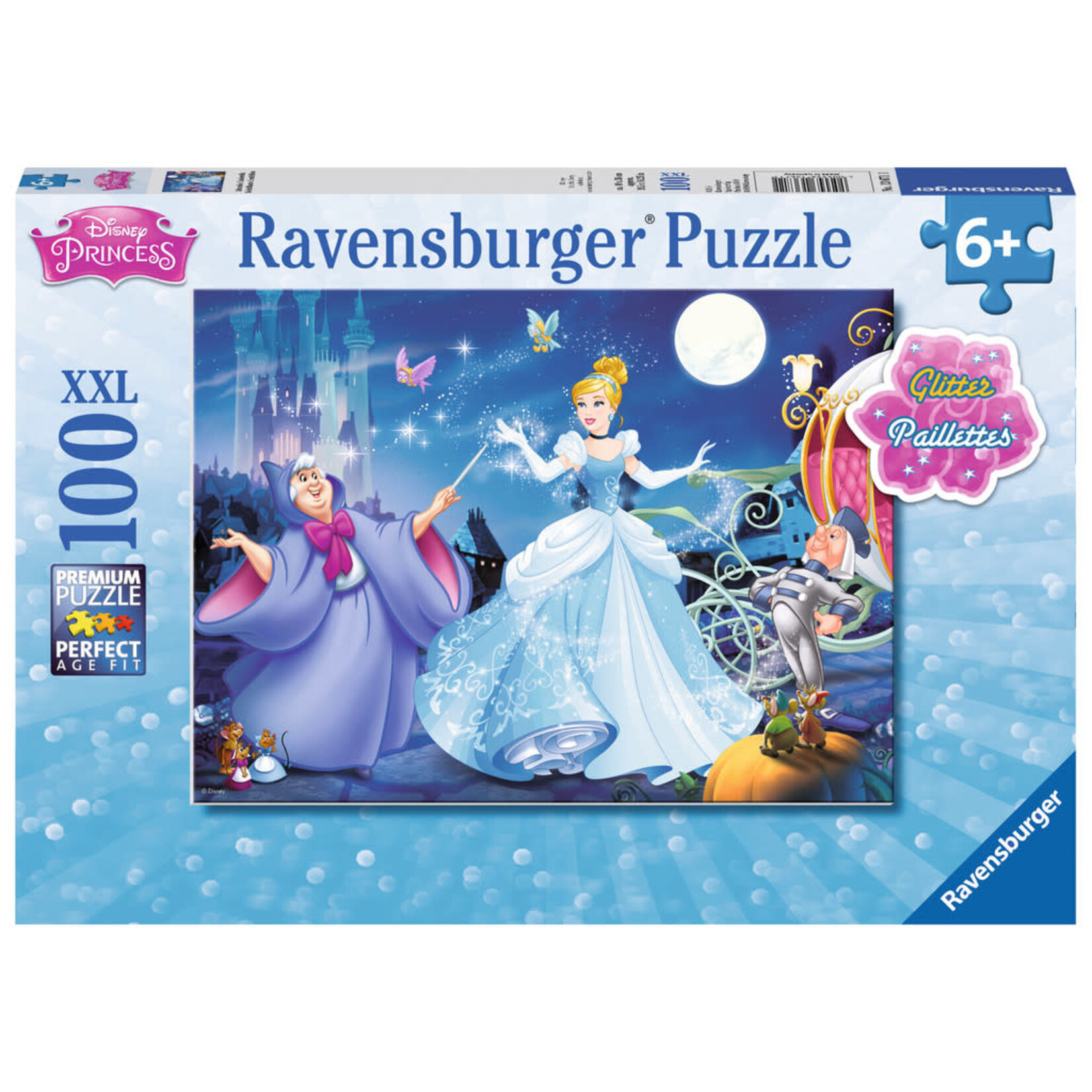 Ravensburger Disney Adorable Cinderella Glitter Puzzle