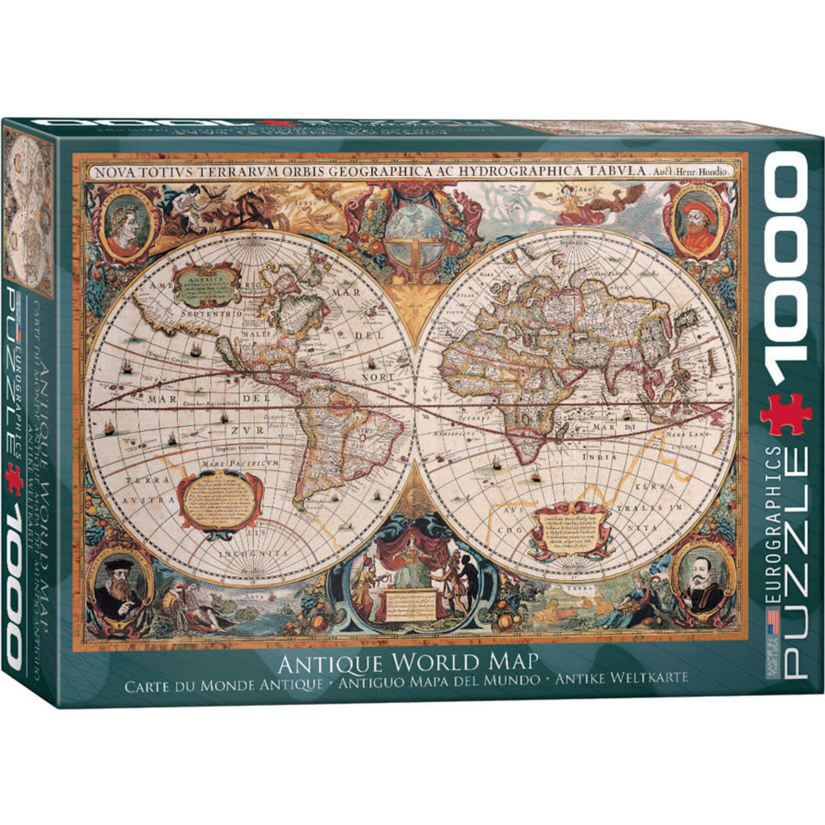 Eurographics Antique World Map (Orbis Geographica)
