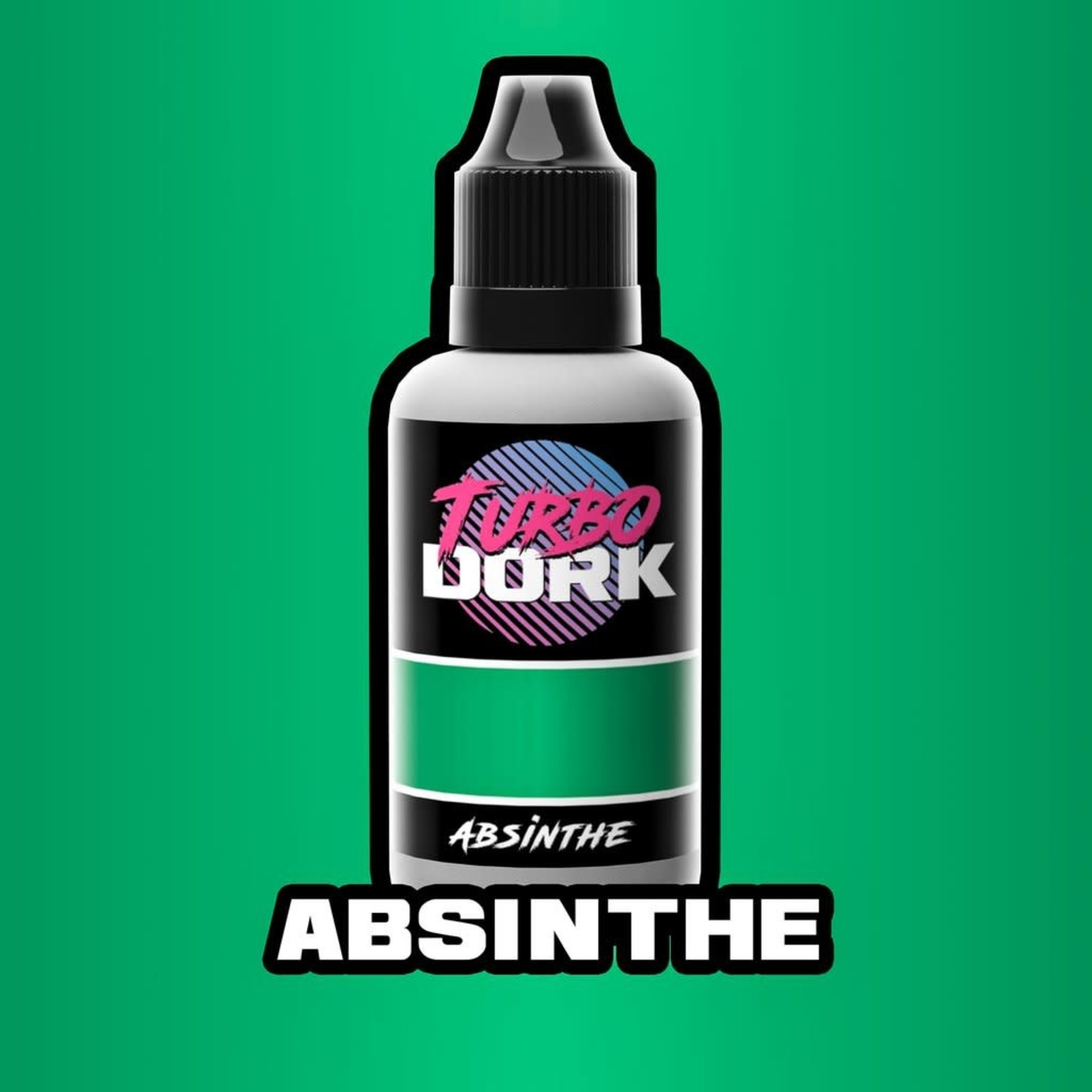 Turbo Dork Absinthe Metallic Acrylic Paint 20ml Bottle