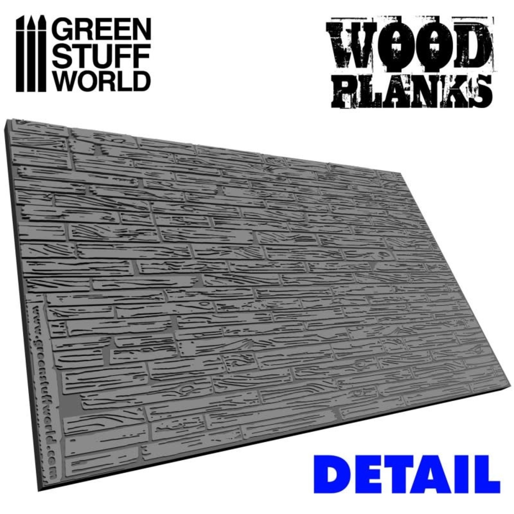 Green Stuff World Wood Planks Rolling Pin