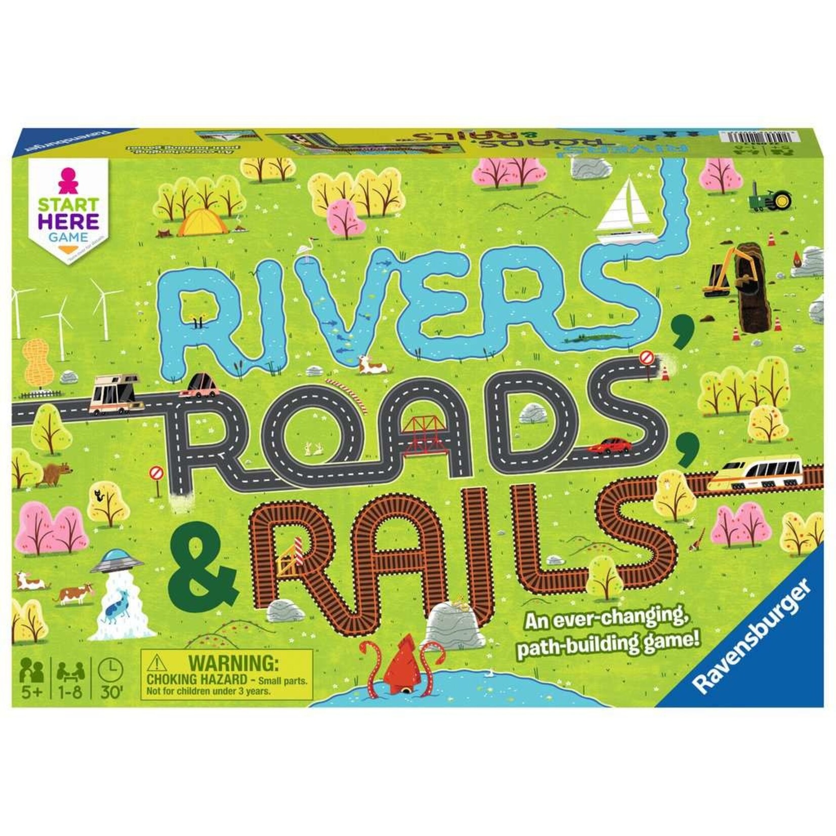 Ravensburger Rivers, Roads, and Rails