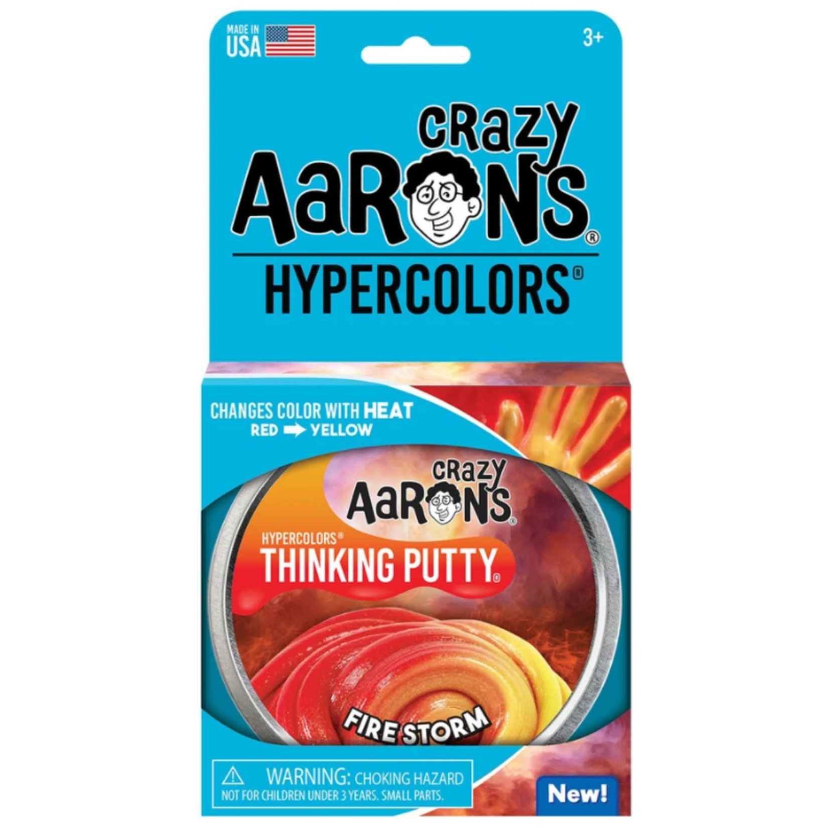 Crazy Aaron's Thinking Putty Fire Storm Thinking Putty