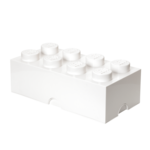 LEGO 4004 LEGO Storage Brick 8 - White