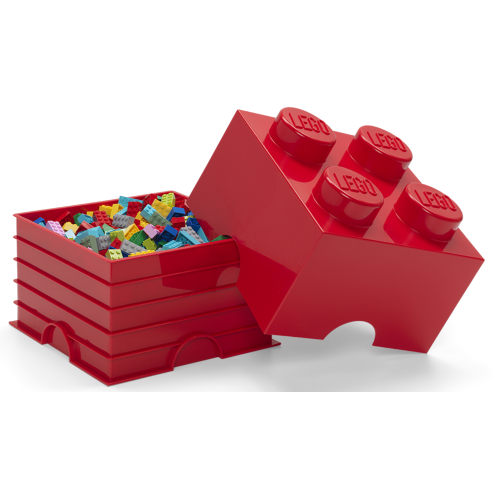 LEGO 4003 LEGO Storage Brick 4 - Bright Yellow