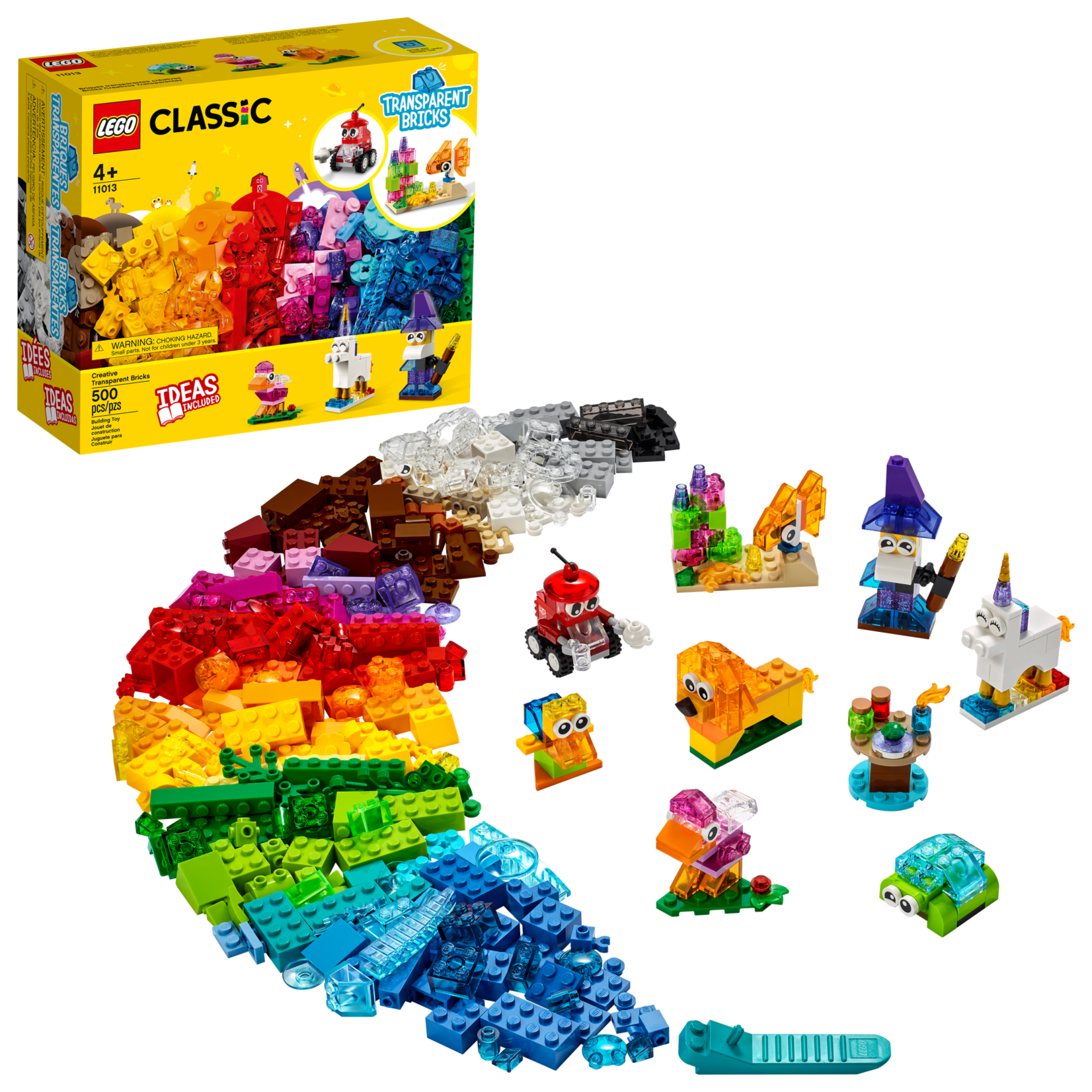LEGO 11013 LEGO® Classic Creative Transparent Bricks
