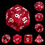 Goblin Dice Candy Apple Red Dice Set