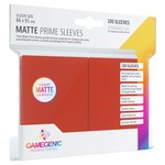 gamegenic Matte Prime Sleeves Red