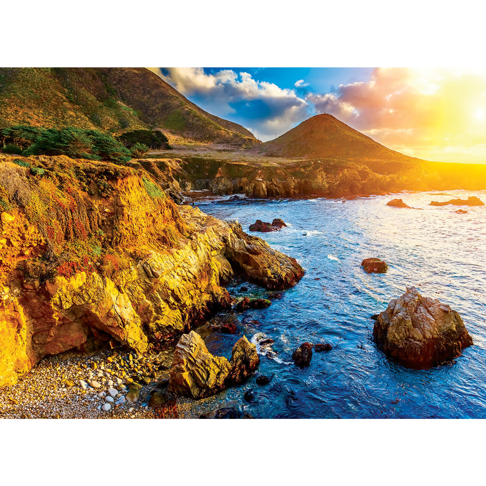 Eurographics Sunset on the Pacific Coast