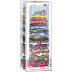 Eurographics Fluffy Kitty on Pillows Panoramic