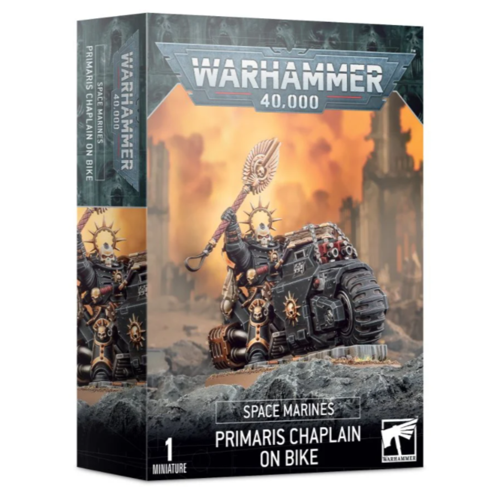Primaris Chaplain on Bike