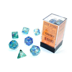 Oceanic Gold Nebula  Dice Set