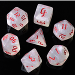 Goblin Dice Red Opal Dice Set