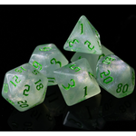 Goblin Dice Green Opal Dice Set