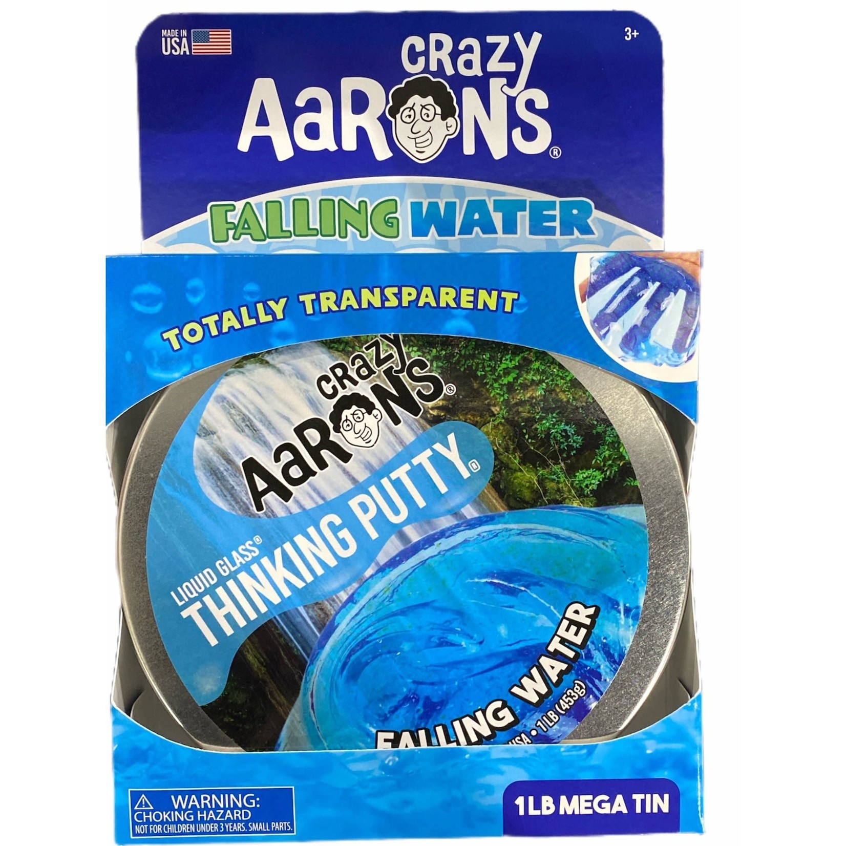 Crazy Aaron's Thinking Putty Falling Water Thinking Putty Mega Tin