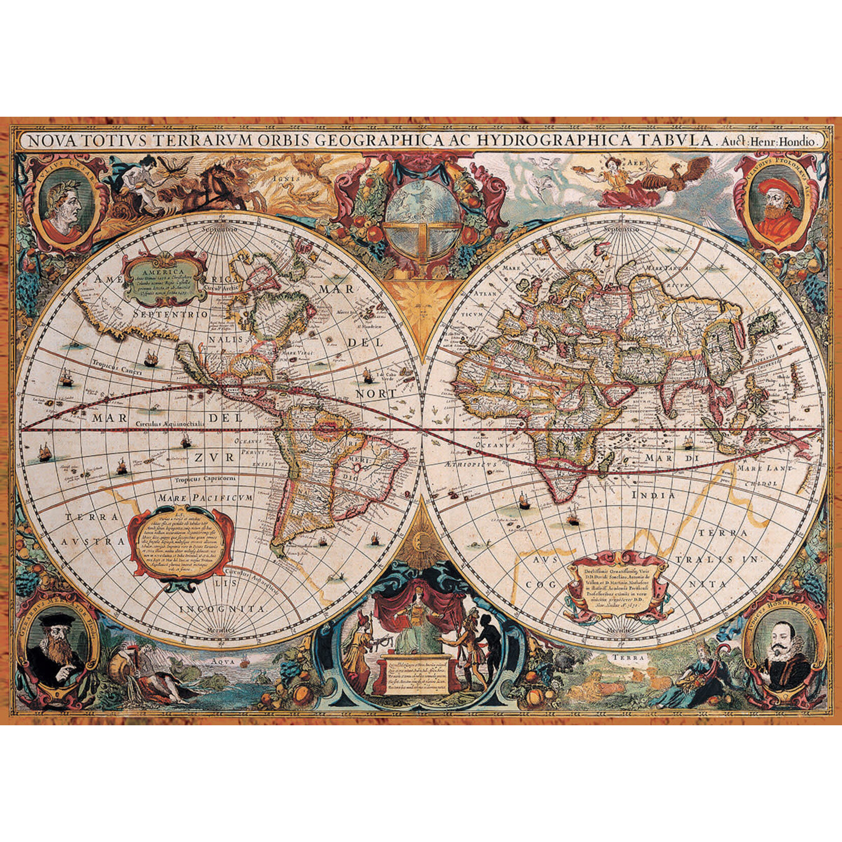 Eurographics Antique World Map (Orbis Geographica)