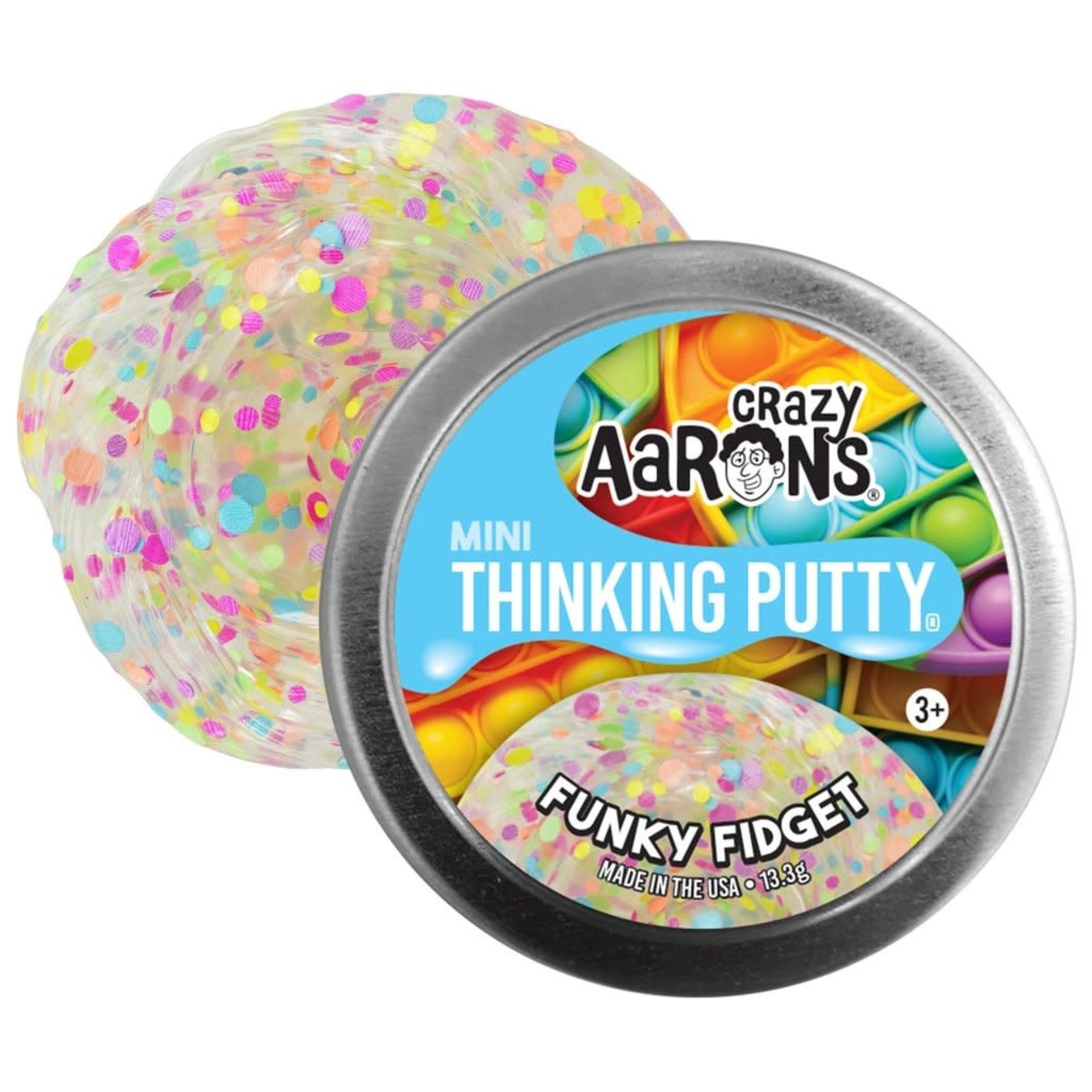 Crazy Aaron's Thinking Putty Mini Funky Fidget Thinking Putty