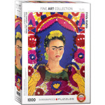 Eurographics Self-Portrait The Frame - Frida Kahlo
