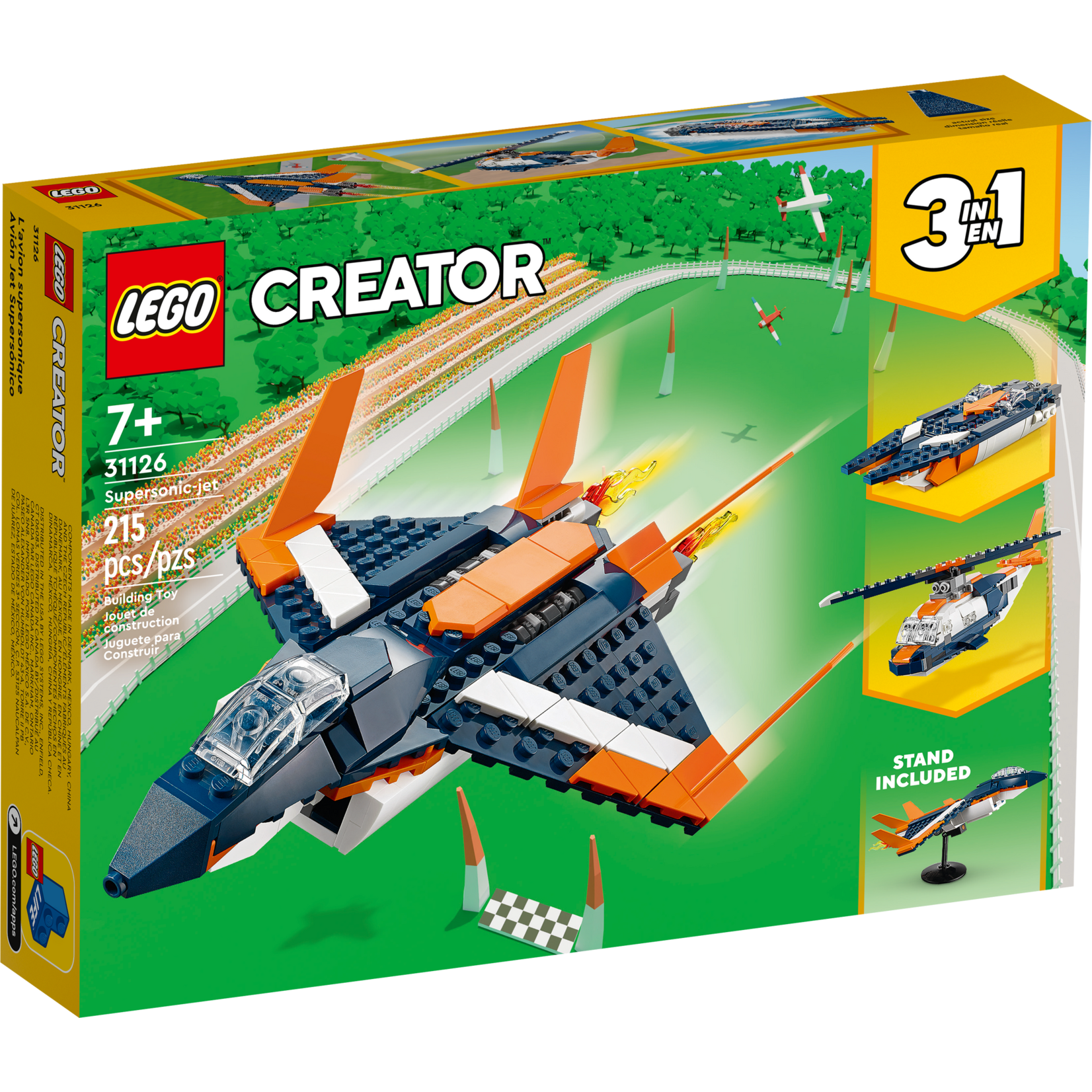LEGO 31126 LEGO® Creator 3in1 Supersonic-jet