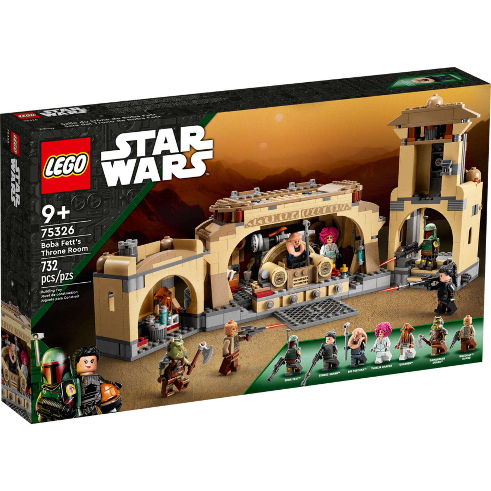 LEGO 75326 LEGO® Star Wars™ Boba Fett's Throne Room