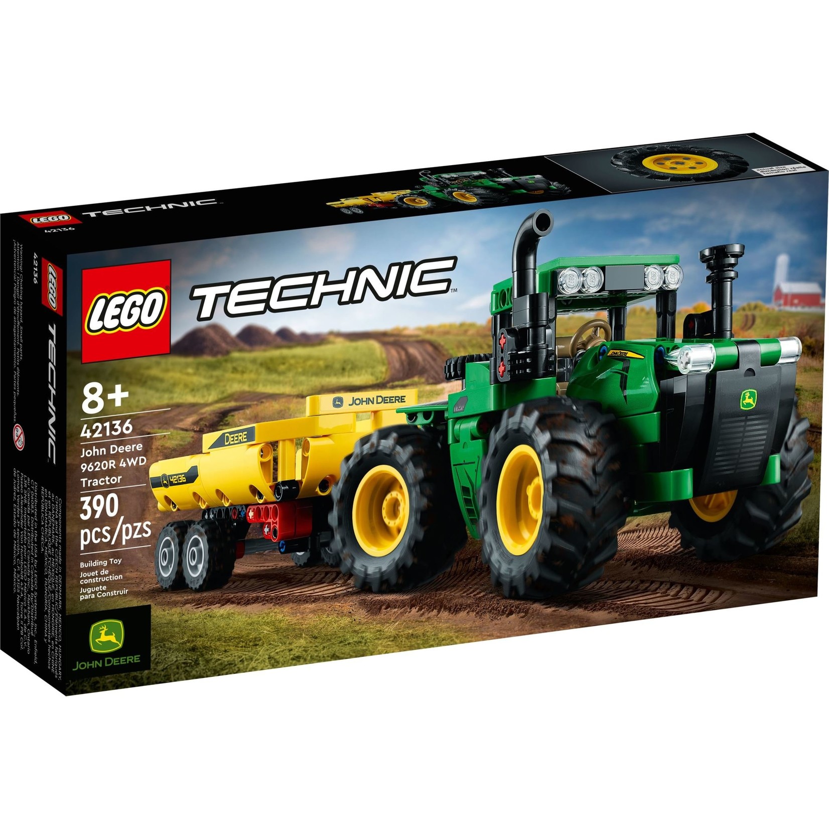 LEGO 42136  LEGO® Technic™ John Deere 9620R 4WD Tractor