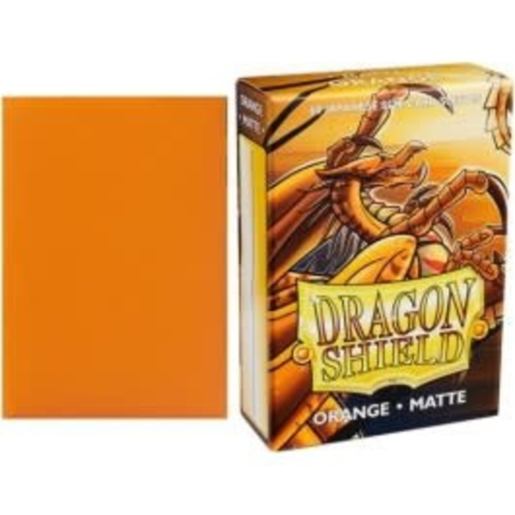Dragon Shield Dragon Shield 60ct Matte Orange Small