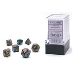 Mosaic Yellow Mini Festive Dice Set