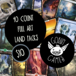 40 Count Full Art Assorted Land Pack