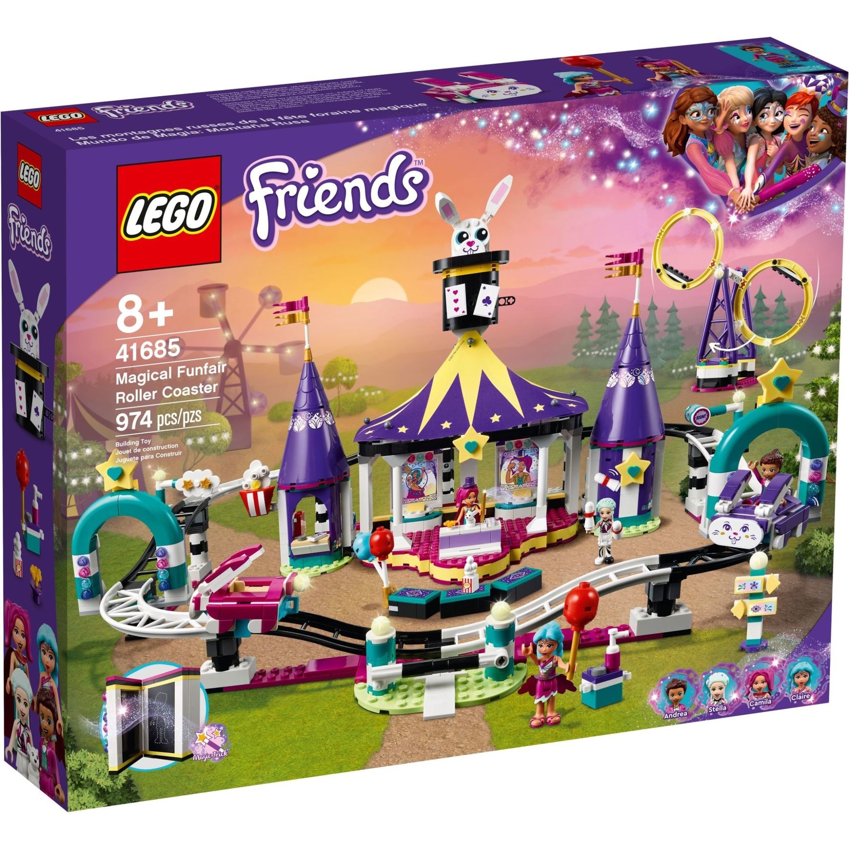 LEGO 41685 LEGO® Friends Magical Funfair Roller Coaster
