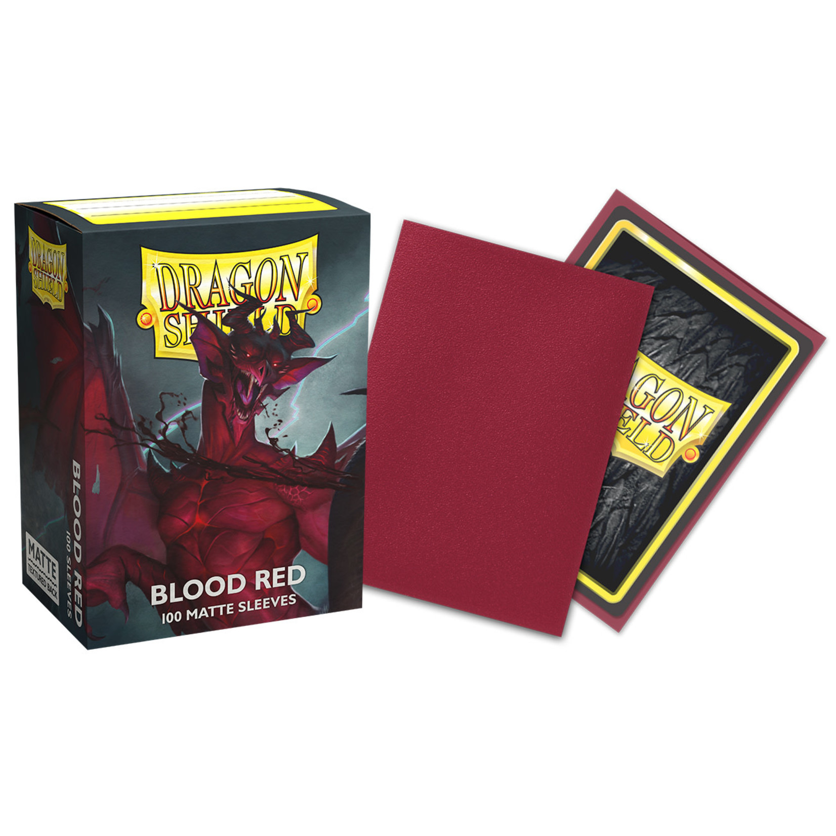 Dragon Shield Dragon Shield 100 Matte Blood Red