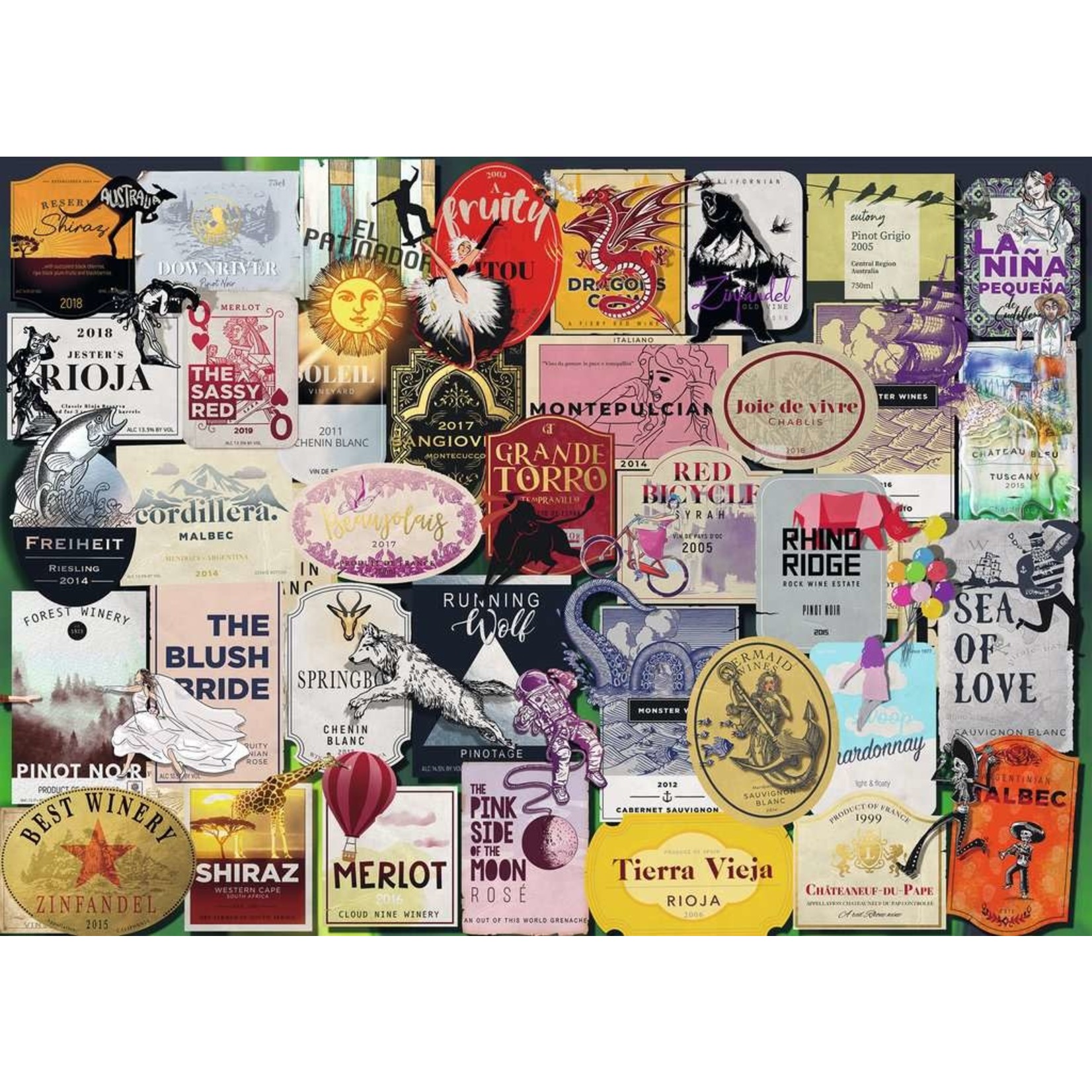 Ravensburger Wine Labels