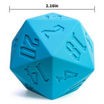 Goblin Dice Sky Blue Bouncy Silicone 55mm Mega D20