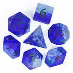 Goblin Dice Rainbow Sky Glass Dice Set