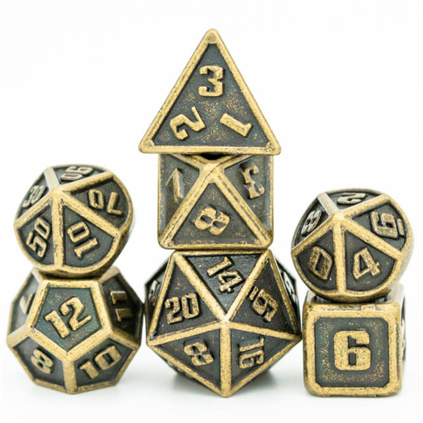 Goblin Dice Mini Bronze Metal Dice