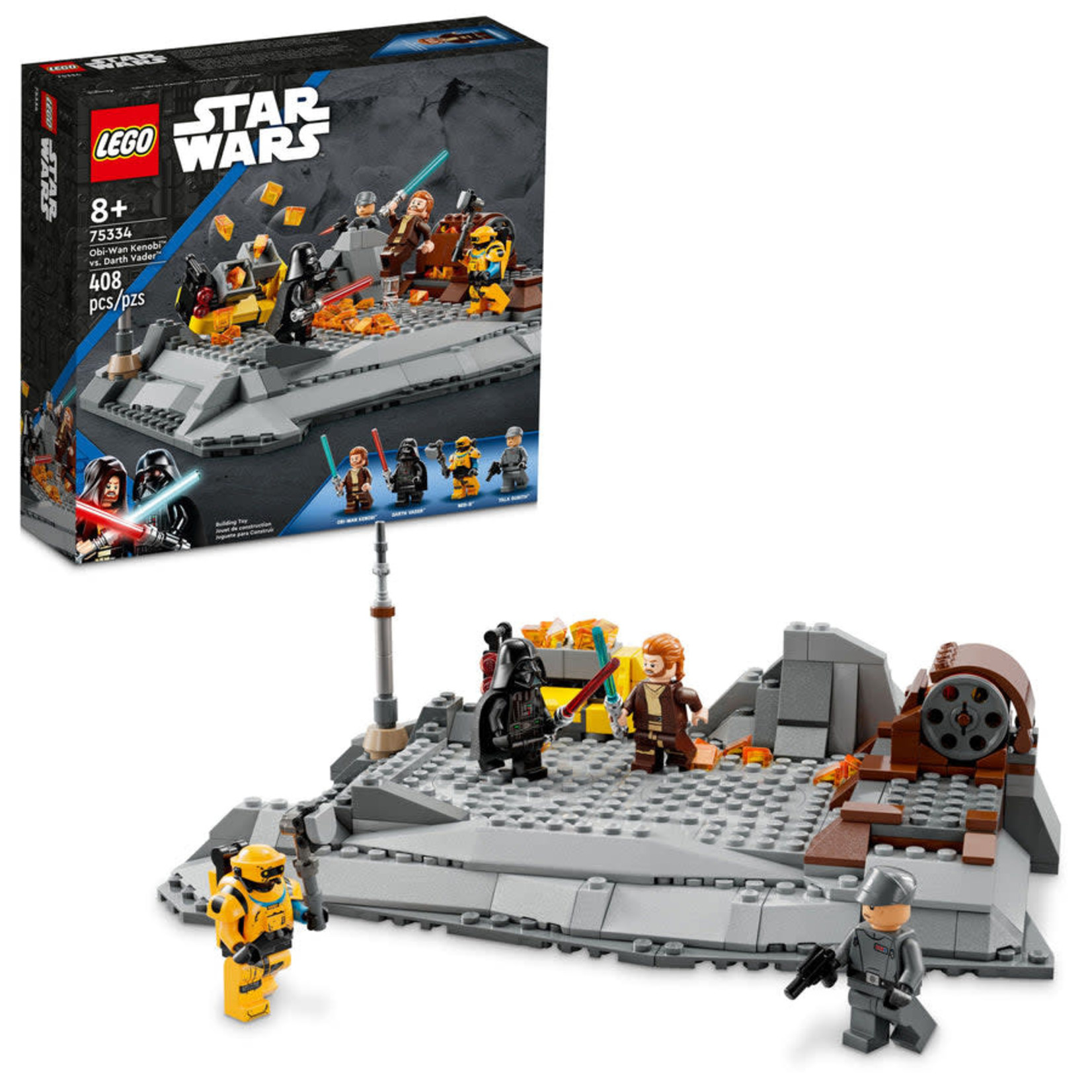 LEGO 75334 LEGO® Star Wars™ Obi-Wan Kenobi™ vs. Darth Vader™