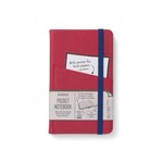 Bookaroo Dark Red Bookaroo Pocket Notebook