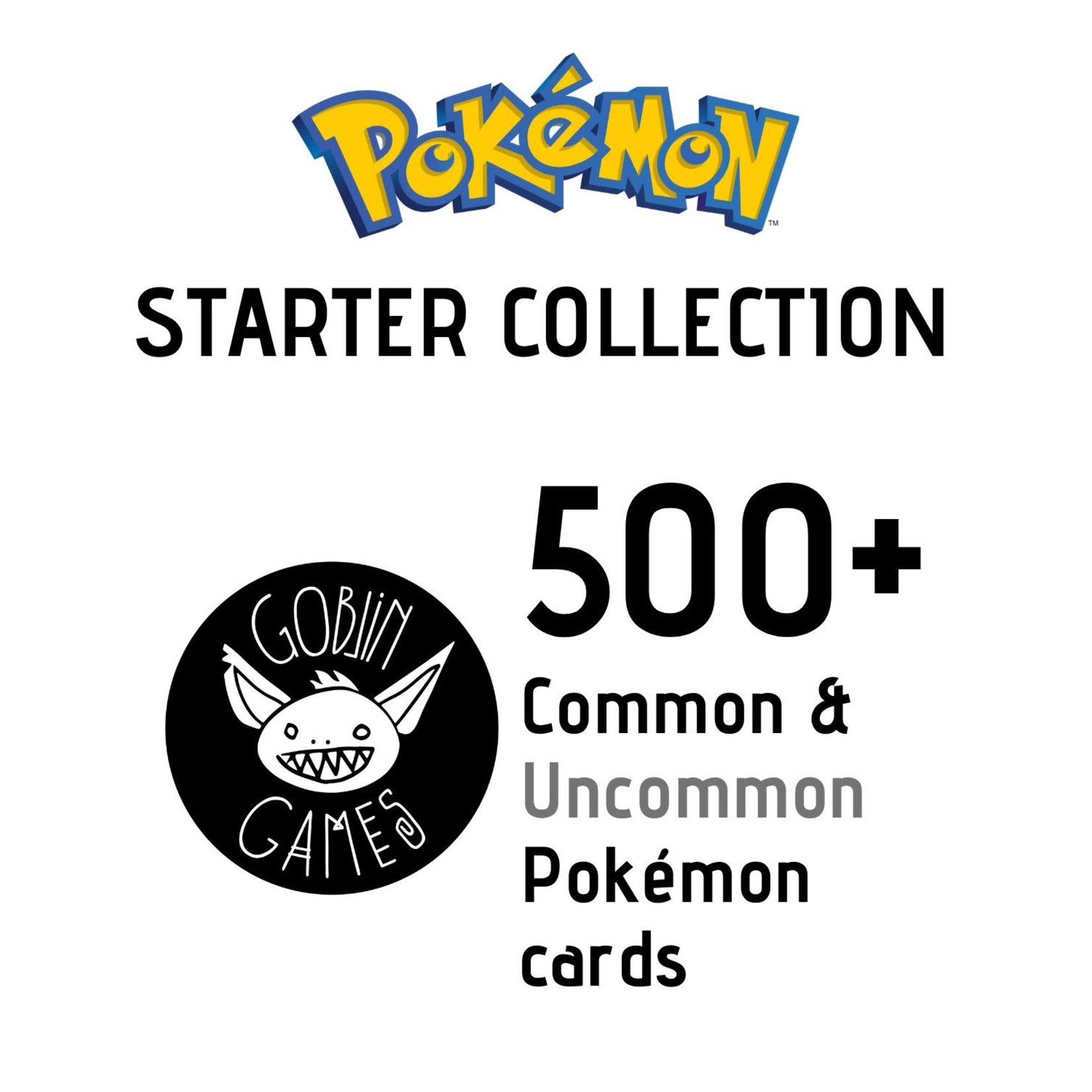 Pokemon Starter Common Collection Box