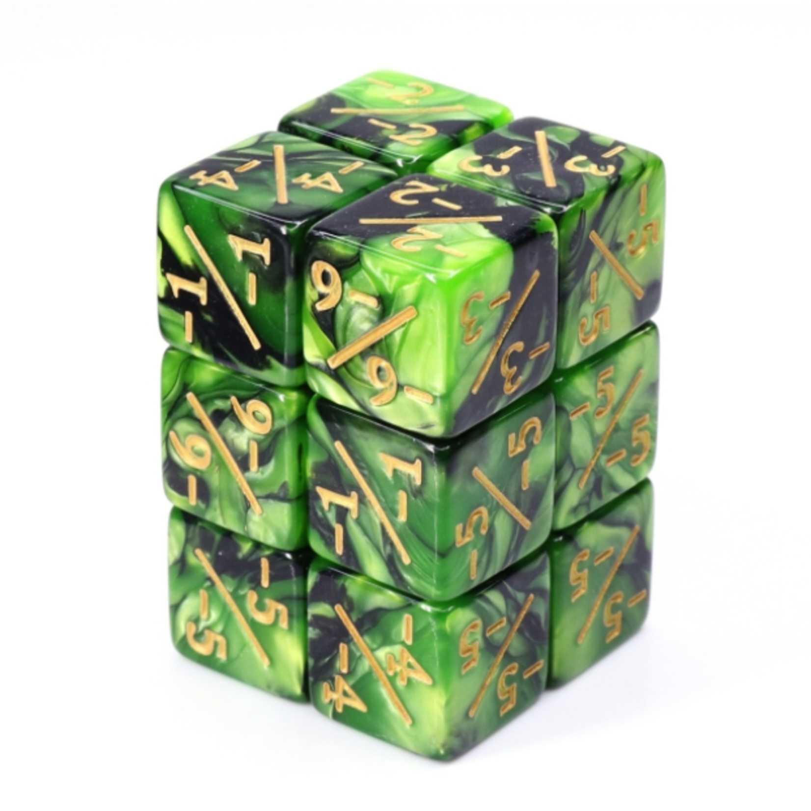 Goblin Dice Vizier of Poisons D6 Counter -1/-1 Dice (8 Count)
