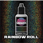 Turbo Dork Rainbow Roll Metallic Acrylic Paint 20ml Bottle
